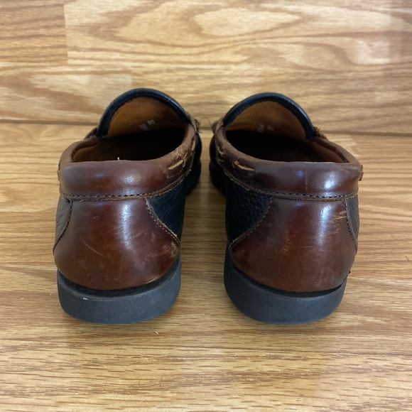 Allen Edmonds Nashua Tassel Loafers Brown Leather Shoe Men's Size 8 1/2E  42253 - Picture 5 of 14